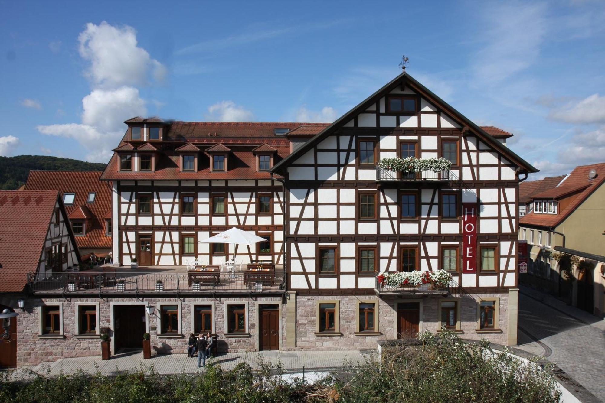 Hotel Deutsches Haus Hammelburg Exterior photo